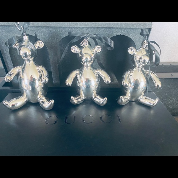 GUCCI Bear Ornaments - Picture 5 of 7